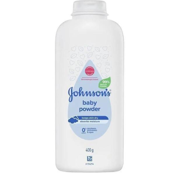 BABY POWDER CORNSTARCH JOHNSON & JOHNSON 400G