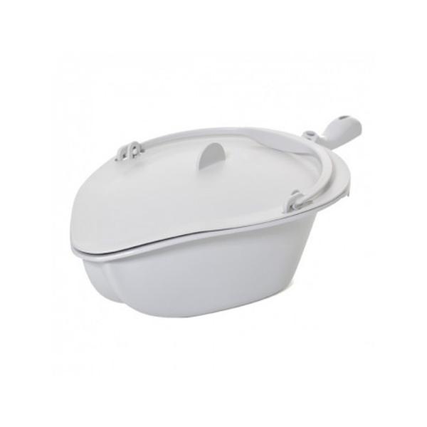 ETAC CLEAN BEDPAN WITH LID AND HANDLE