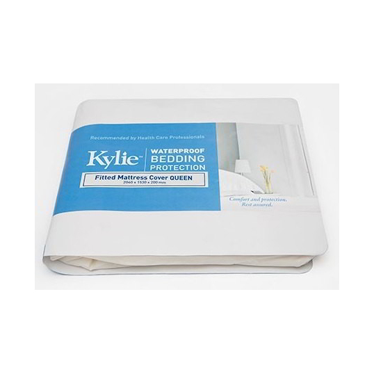 KYLIE MATTRESS COVER PVC FITTD QUEEN 204x153x20CM