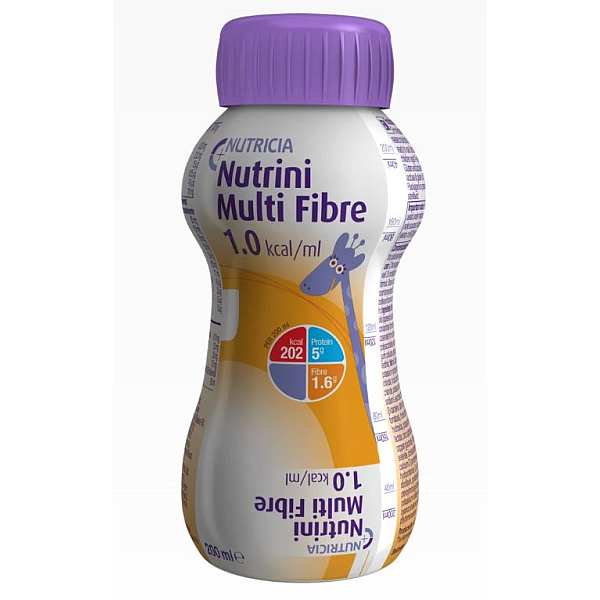 NUTRINI MULTIFIBRE 200ML 1.0KCAL UNFLAVOURED (24)