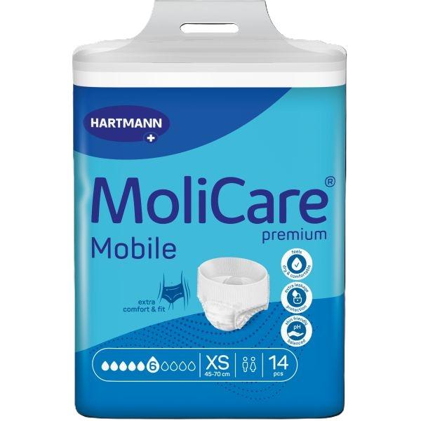 MOLICARE PREMIUM MOBILE 6 DROP X SMALL (14X4)