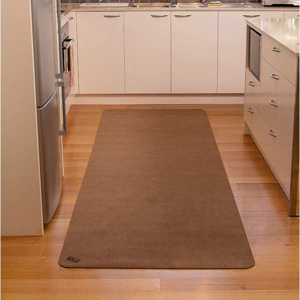 FLOOR MAT CONNI NON SLIP RUNNER PEBBLE 90X300CM