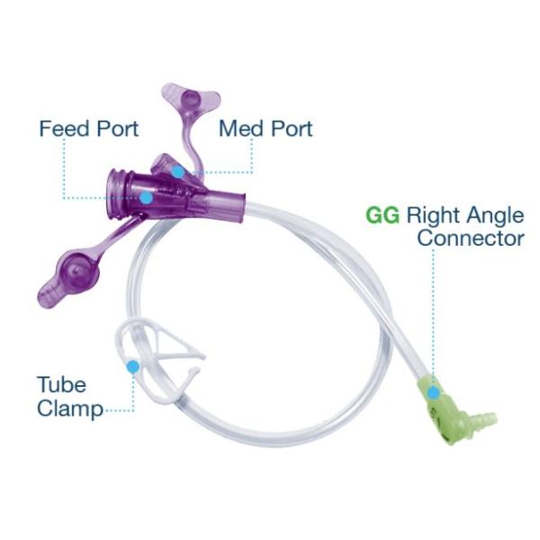 AMT MINIONE EXTEN SET GG Y-PORT ENFIT 24