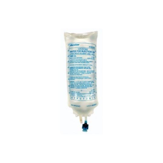 WATER FOR INJECTION 1L IV STERILE BAXTER