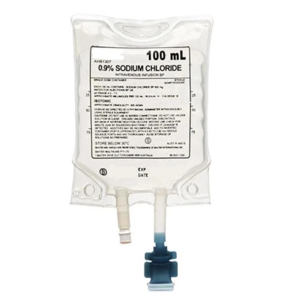 SODIUM CHLORIDE 0.9% 100ML VIAFLEX IV SOLN       