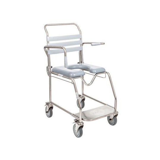 SHOWER COMMODE WEIGHT BEARING FOOTREST 200KG