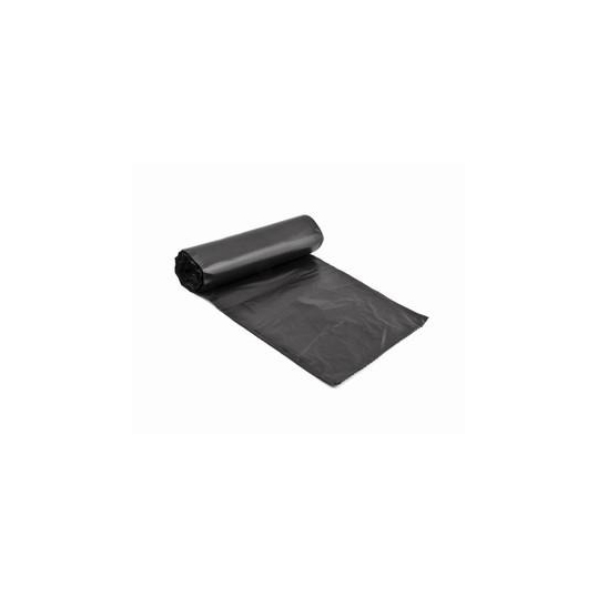 BIN LINER 72L BLACK 25UM 91CM X 76CM (250)