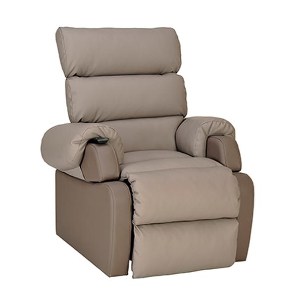 LIFT AND RECLINE CHAIR CELESTE TAUPE GREY