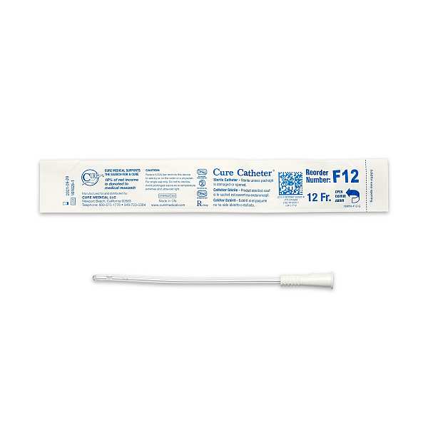 CATHETER FEMALE FG12 CURE UNCOATED 15CM (30)