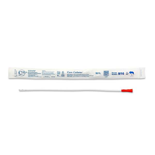 CATHETER MALE FG16 CURE UNCOATED 40CM (30)