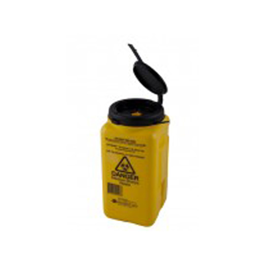 SHARPS COLLECTOR 1.4L FITTANK RE-SEALABLE LID