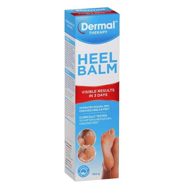 DERMAL THERAPY HEEL BALM 25% 100G