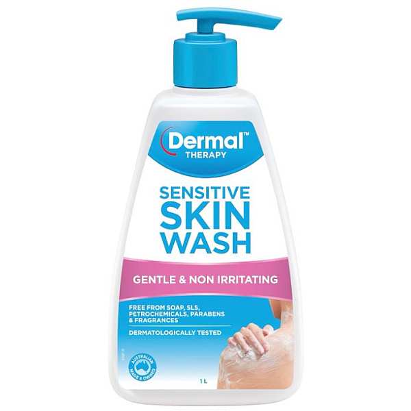 DERMAL THERAPY SENSITIVE SKIN WASH 1L