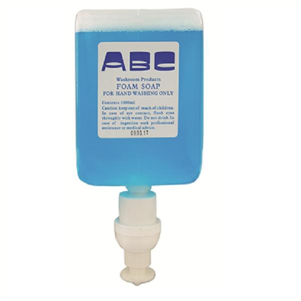ABC FOAM SOAP 1L  6's FITS DISPENSER DIS13810