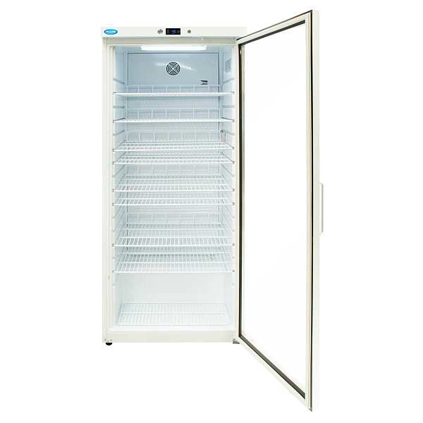 REFRIGERATOR GLASS DOOR PHARMACY 570L NULINE