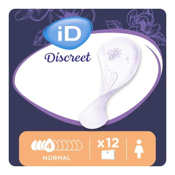 ID DISCREET LIGHT NORMAL PAD 539ML (12)