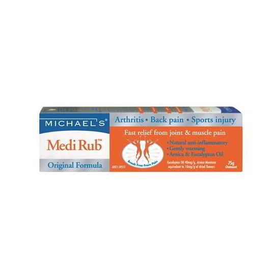 MICHAEL'S MEDI RUB 75G FOR JOINT/MUSCLE PAIN