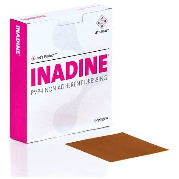 INADINE NON ADH DRESSING 9.5 X9.5CM 25/BOX