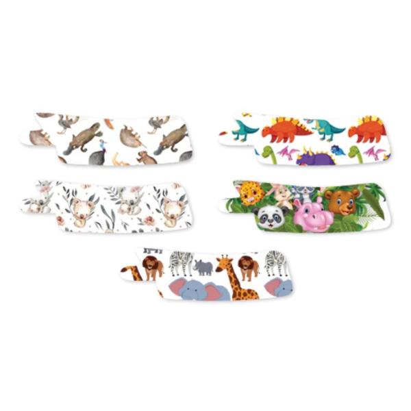 SIMPLE PATCHES ANIMALS MIXED RIGHT & LEFT (10)