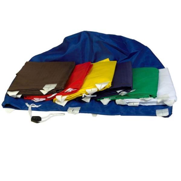 LINEN SKIP BAG BROWN STANDARD POLY 65X72X45CM    