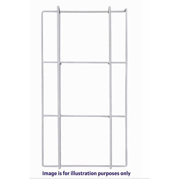 GLOVE DISPENSER 3 TIER WIRE PWDR COAT WHITE      