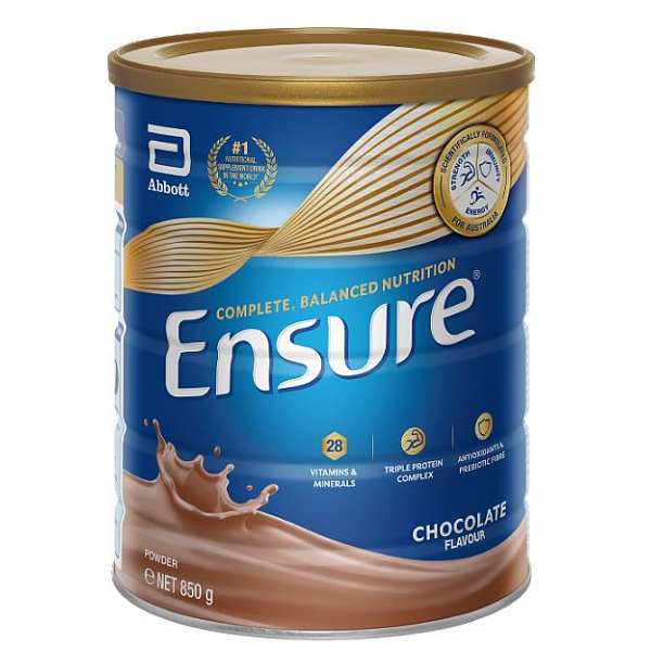 ENSURE POWDER 850GM CHOCOLATE