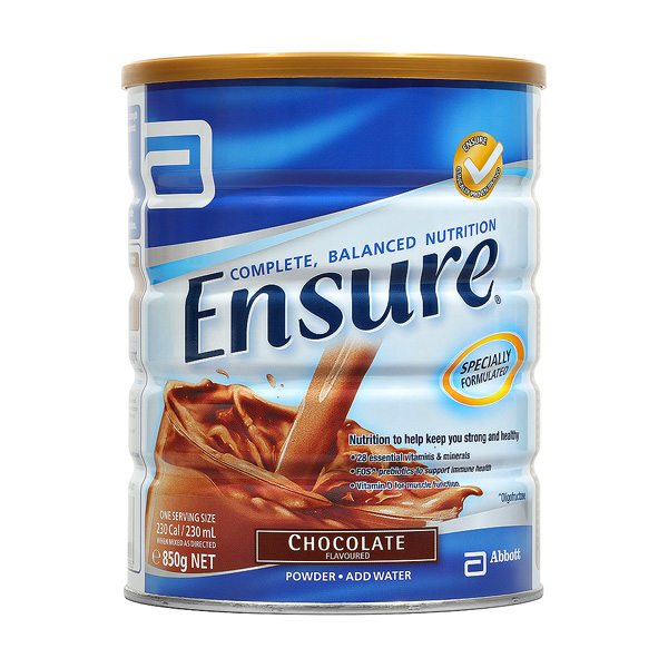 ENSURE POWDER 850GM CHOCOLATE