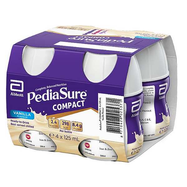 PEDIASURE COMPACT VANILLA 125ML (4)