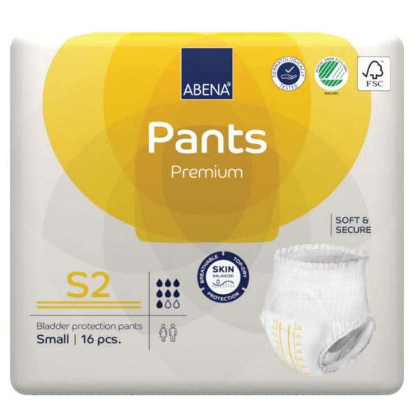 ABENA PANTS PREMIUM S2 SMALL (16x6)