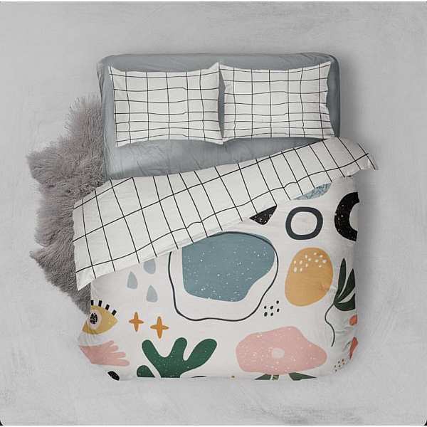 SD QUILT COVER SET KIDS QUEEN CHEEKY & WILD