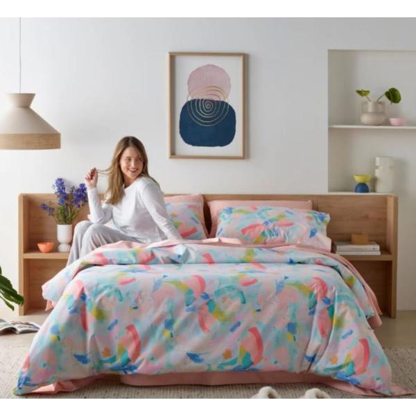 SD QUILT COVER SET W/PROOF WONDERLUST K/SGL