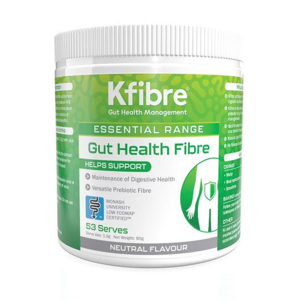 KFIBRE ESSENTIAL GUT HEALTH NEUTRAL TUB 80G