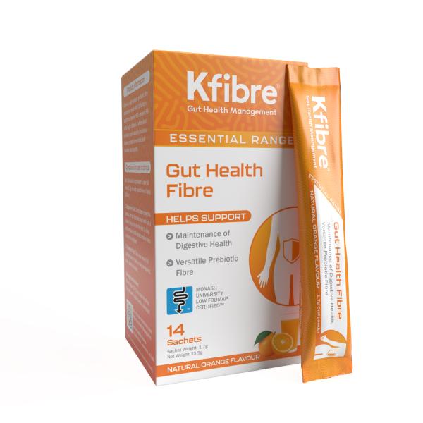 KFIBRE ESSENTIAL GUT HEALTH ORANGE SACHET(14)    