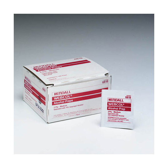 ALCOHOL SWABS WEBCOL 200 STERILE                 